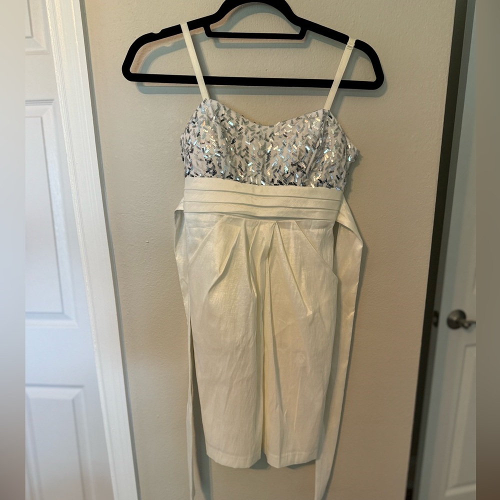 Jodi Kristopher White Dress